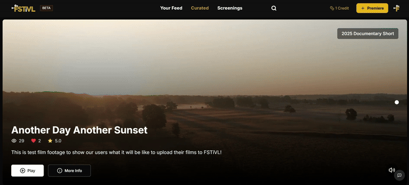 FSTiVL Curated Tab